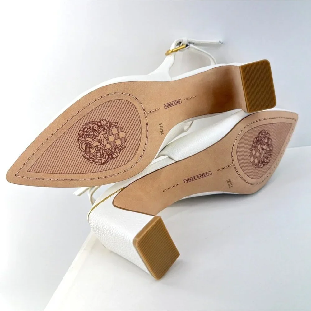 Vince Camuto angular heel